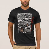 Trackhawk Supercharged V8 JDM Manga Paneel T-shirt (Voorkant)