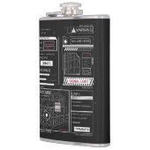 Tracking - Techno-Brutalist Streetwear Design Heupfles (Links)