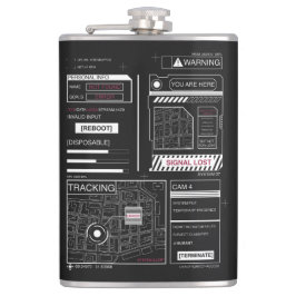 Tracking - Techno-Brutalist Streetwear Design Heupfles