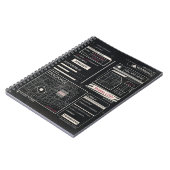 Tracking - Techno-Brutalist Streetwear Design Notitieboek (Linkerzijde)