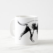 Trackingmodus – neus naar grond koffiemok (Voorkant links)