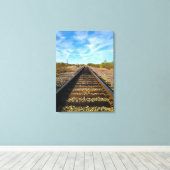 Tracks Canvas Afdruk (Insitu (Houten vloer))