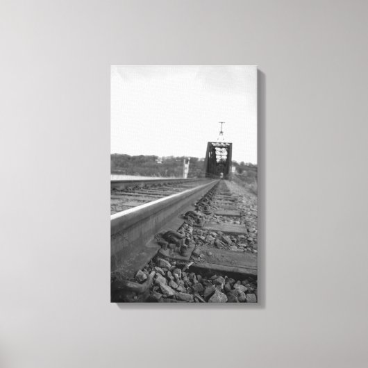 Tracks Canvas Afdruk (Voorkant)