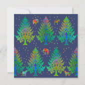 Tracks maken om middernacht kaart (Achterkant)