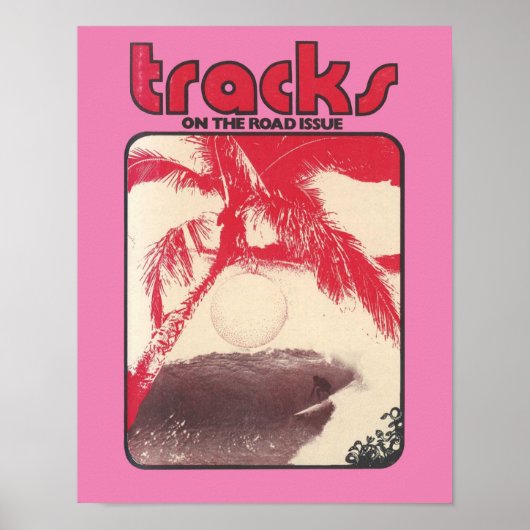  Tracks Surf Magazine Surf Wall Art Poster (Voorkant)