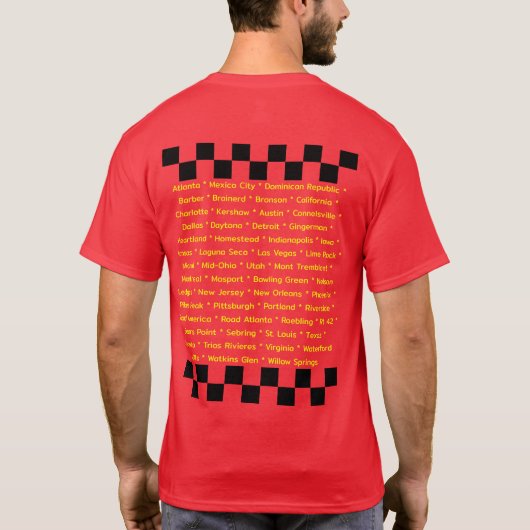 Tracks T-shirt (Achterkant)