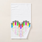 Tracks van mijn hart handdoek (Handdoek)