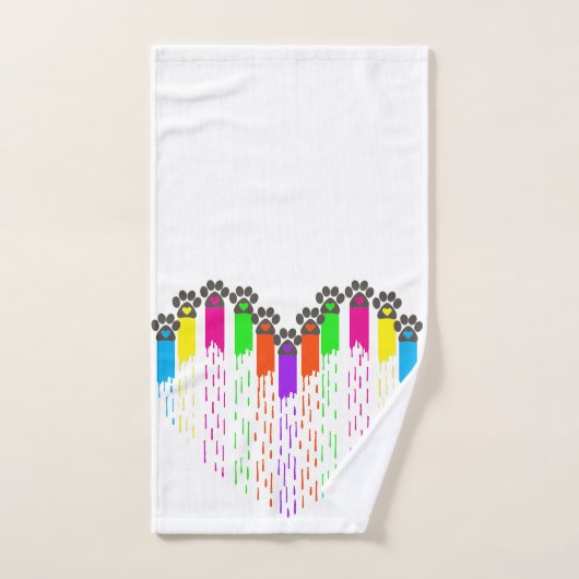 Tracks van mijn hart handdoek (Handdoek)