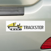 trackster, TRACKSTER - Gepersonaliseerd Bumpersticker (Op auto)