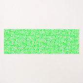 Traços verdes e brancos sem padrão visível. yogamat (Voorkant (horizontaal))