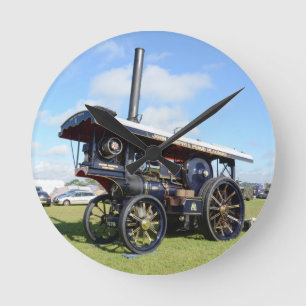 Tractie-engine renown ronde klok