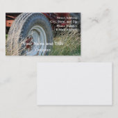 tractiedetails visitekaartje (Voorkant / Achterkant)