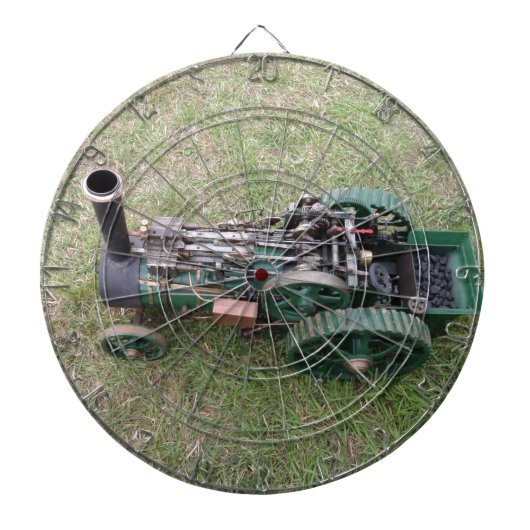 Tractiemotor Model Dartbord (Voorkant)