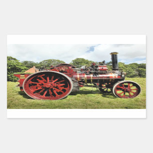  TRACTIEMOTOR RECHTHOEKIGE STICKER