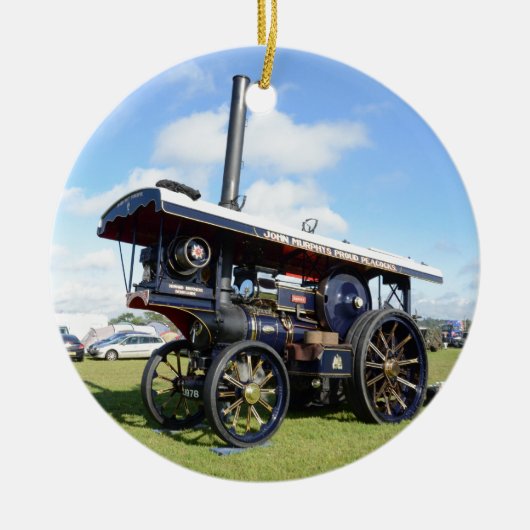 Tractiemotor Renown Keramisch Ornament (Voorkant)