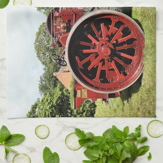 TRACTIEMOTOR THEEDOEK (Gevouwen)