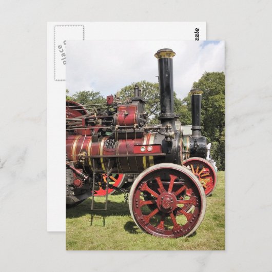 TRACTIEMOTOREN BRIEFKAART (Voorkant / Achterkant)