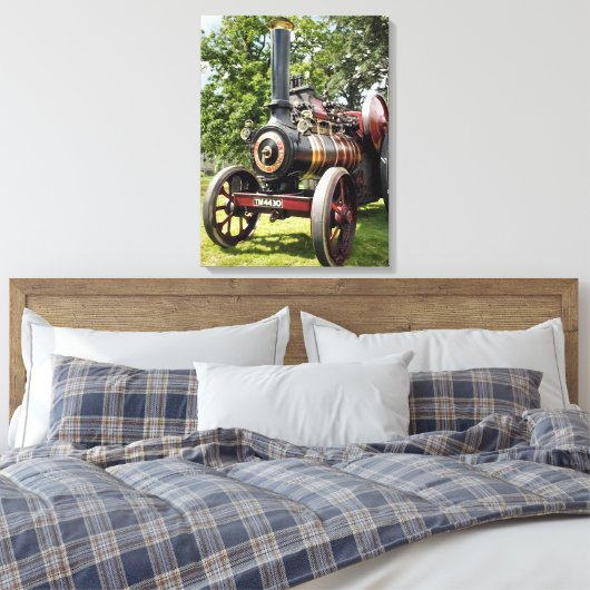 TRACTIEMOTOREN CANVAS AFDRUK (Insitu (Slaapkamer))