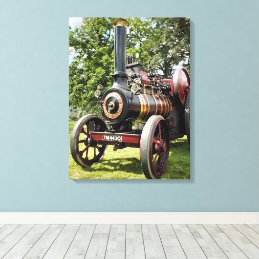 TRACTIEMOTOREN CANVAS AFDRUK (Insitu (Houten vloer))