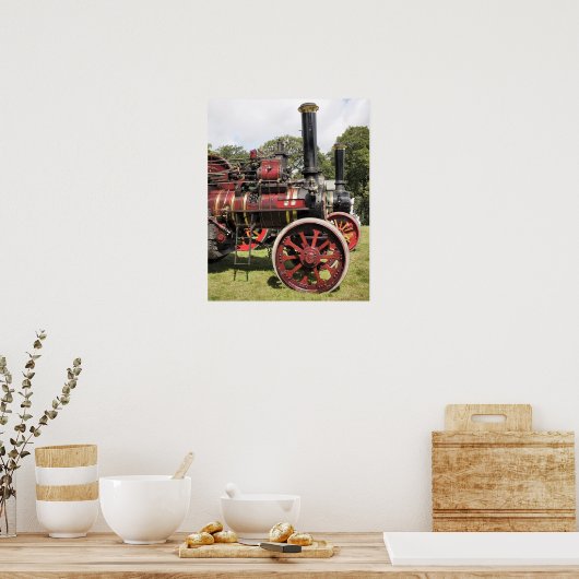 TRACTIEMOTOREN POSTER (Keuken)