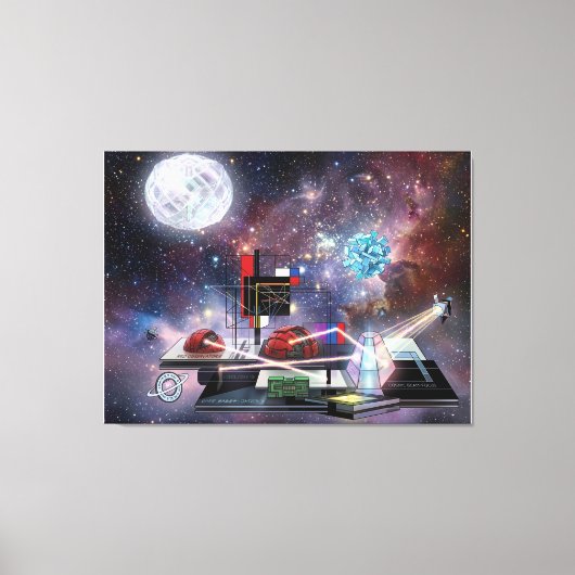 Tractiestraal Canvas Afdruk (Voorkant)