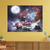 Tractiestraal Canvas Afdruk (Insitu (Woonkamer))