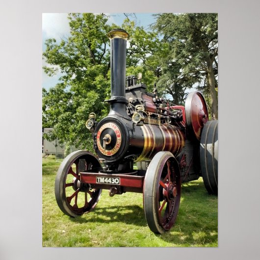 TRACTION ENGINES POSTER (Voorkant)