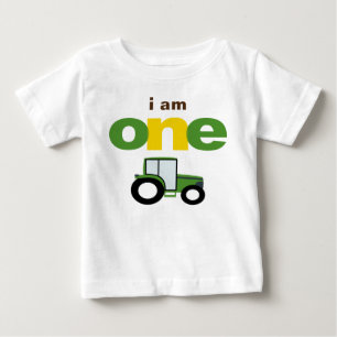 Tractor 1e verjaardag T-shirt Peuter Baby Kind