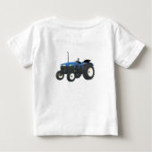 Tractor afbeelding voor T-shirt (Achterkant)