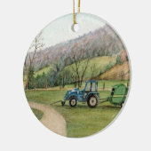 Tractor Bailer Ornament (Links)