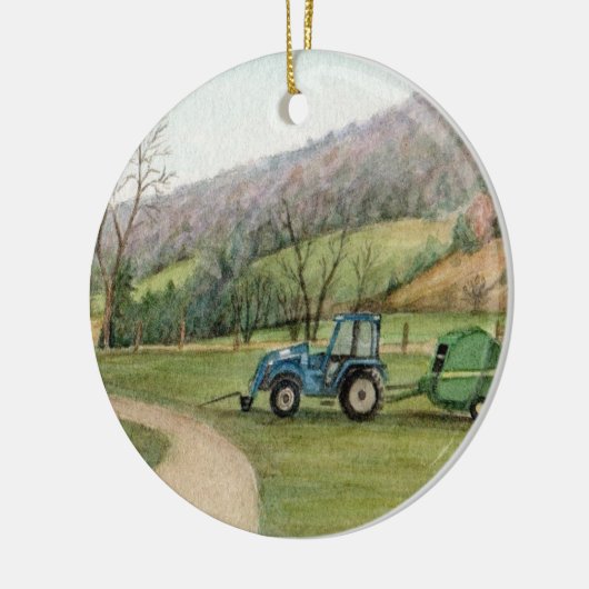 Tractor Bailer Ornament (Links)