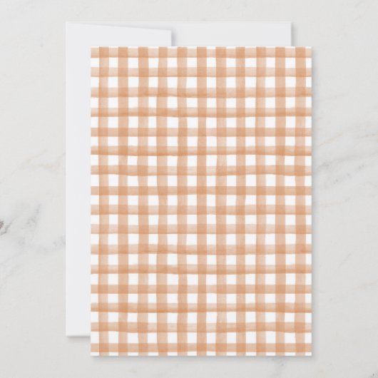 Tractor Beer Verjaardagsuitnodigingen | Trekker ui Kaart (Achterkant)