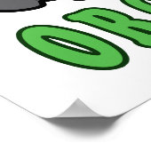 Tractor: biologisch leven! poster (Hoek)