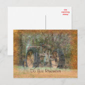  Tractor Blank Briefkaart- elke gelegenheid Briefkaart (Voorkant / Achterkant)