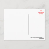  Tractor Blank Briefkaart- elke gelegenheid Briefkaart (Achterkant)