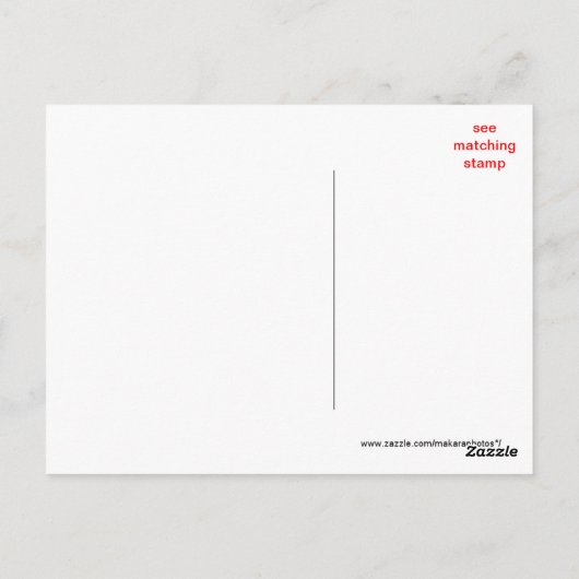 Tractor Blank Briefkaart- elke gelegenheid Briefkaart (Achterkant)