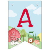 Tractor Boerderij Birthday Banner (Tweede vlag)