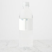 Tractor Boerderij Dierlijke Verjaardagswaterfleset Waterfles Etiket (Achterkant)