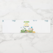 Tractor Boerderij Dierlijke Verjaardagswaterfleset Waterfles Etiket (Enkel label)