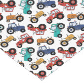 Tractor Boerderij Verjaardag Feest Doek Tafelloper (Hoek)