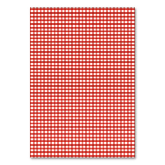 Tractor Boerderij Verjaardagsbord Red Gingham Kaart (Achterkant)