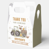 Tractor Boerderij Verjaardagsfeestje Dieren Schuur Bedankdoosjes (Geopend)