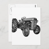  tractor briefkaart (Voorkant / Achterkant)