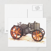  tractor briefkaart (Voorkant / Achterkant)