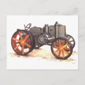  tractor briefkaart (Voorkant)