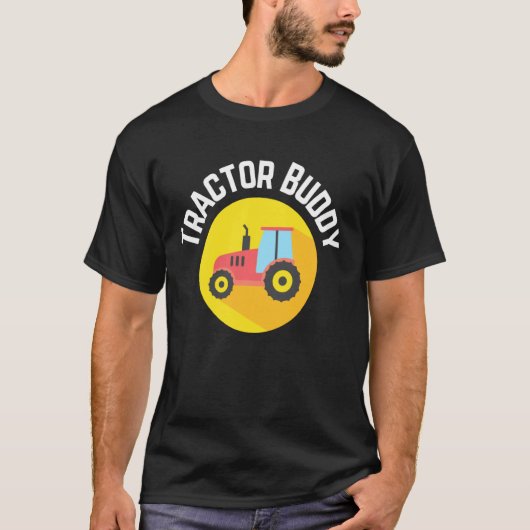 Tractor Buddy Boerderij Kinder T-shirt (Voorkant)