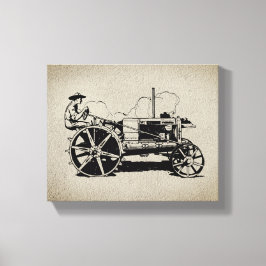  tractor canvas afdruk