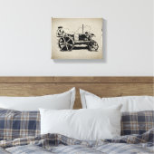  tractor canvas afdruk (Insitu (Slaapkamer))