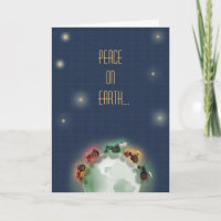 Tractor Christmas Kaart: Goede wil voor oude tract