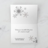 Tractor Christmas Kaart: Van uw bedrijf Feestdagen Kaart (Binnen)